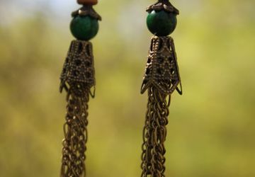 Серьги "Весенняя песня"