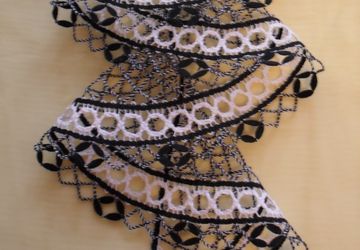 Вологодское кружево- жабо