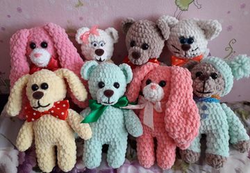 Игрушки-зефирки