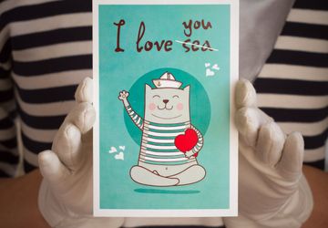 Открытка In Love You (Sea)	