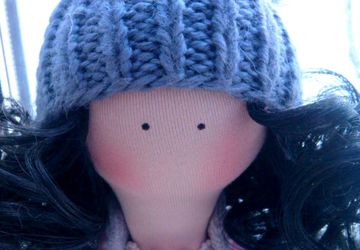 Кукла интерьерная,текстильная