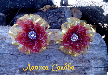 Резиночки для волос "новогодние"