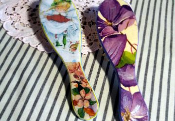 Расческа массажная деревянная