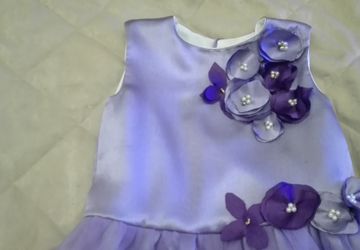 Нарядное платье для девочки, рост 122