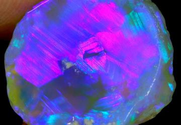 Австралийский кристальный опал, lightning ridge, 5 карат.