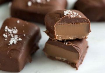 Домашние конфеты "Соленая карамель"!