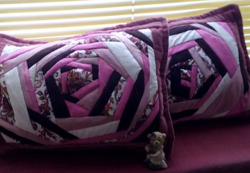 Декоративные наволочки в стиле пэчворк