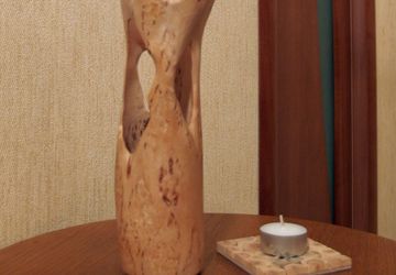 Ваза средняя для икебаны ажурная