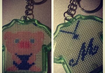 Именной брелок