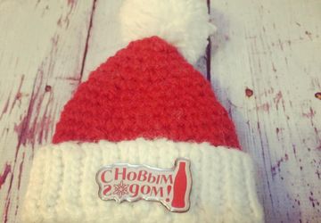 Аксессуар для мерседеса "Новогодняя шапочка"