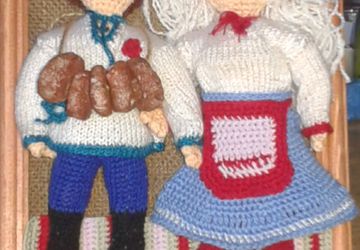 Вязаные картины