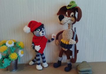 Кот Матроскин из Простоквашино.