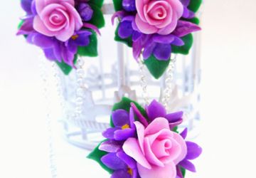 Комплект украшений "Запах весны"🌸