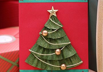 Рождественские открытки своими руками