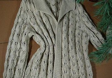 Кофта женская ажурная