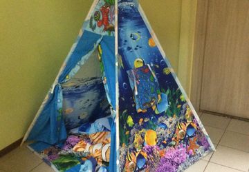 Подводное царство - вигвам, игровой комплект