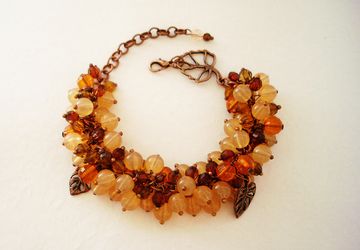 Браслет "Краски осени"