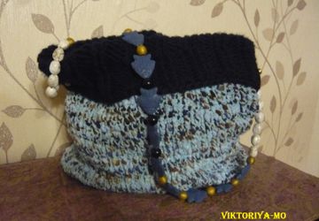 Сумка вязаная ручная работа