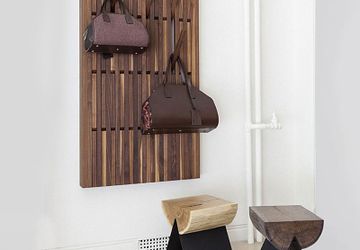 Дизайнерская вешалка для одежды "pianotab"