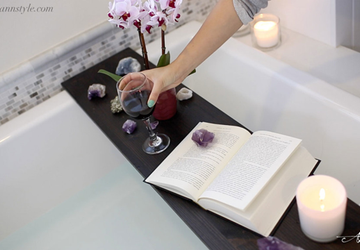 Полка на ванну своими руками.