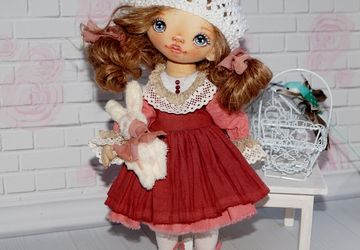 Текстильная кукла Лада