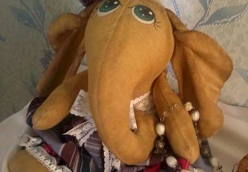 Текстильные интерьерные игрушки