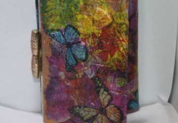 кошелек салфетки лак или пва клей