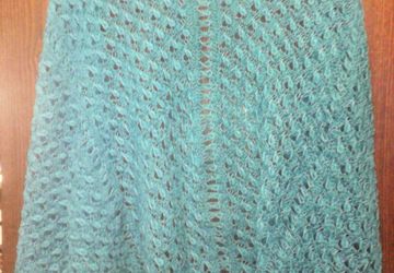 Палантин "Морские волны"