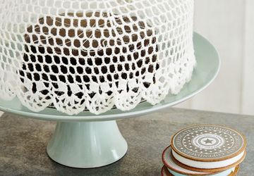 Как перепрофилировать вязанные салфетки .