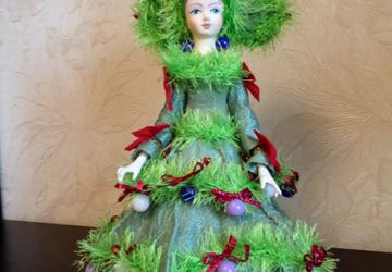 Кукла-шкатулка Ёлочка