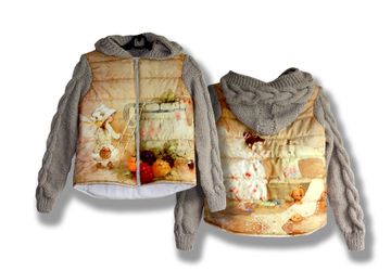 Куртка комбинированная "Феечки"