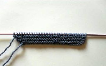 Следки спицами