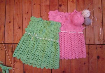 Платье для новорожденной