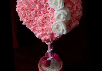 Топиарий "Сердце любви"