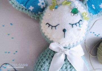 Лопоухий зайка "Мира"