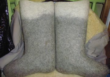 Валенки ручной работы