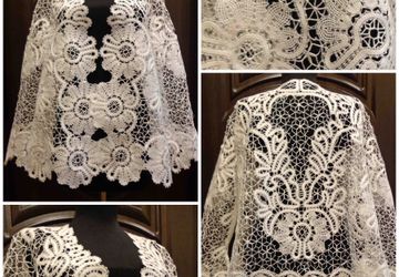 Одежда из кружева на коклюшках