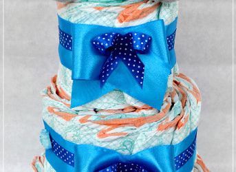 Торт из памперсов