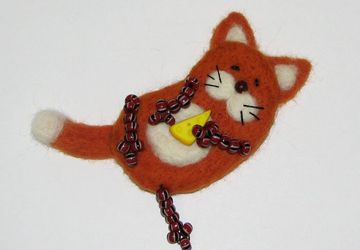 Мастер-класс по сухому валянию шерсти