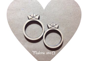 Деревянное колечко