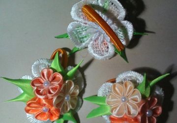 Украшение для волос (пара). Резиночки для девочек