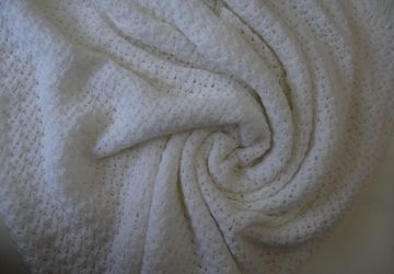 Палантин белый