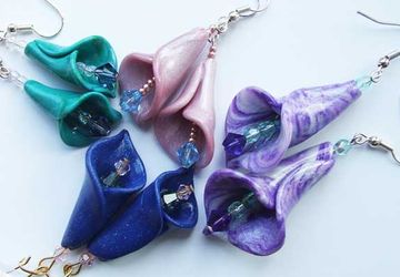 Цветы из полимерной глины