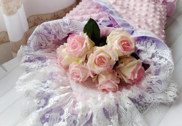 Конверт - одеяло на выписку. 3 предмета.