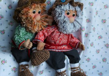 Текстильные обережные  куклы.