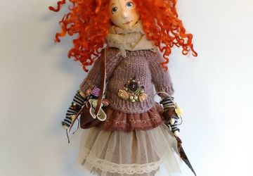 Текстильная кукла. Авторская работа