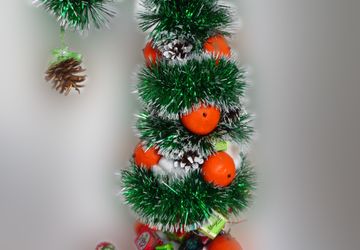 Елочка с мандаринами