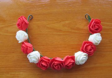 Венок для головы из цветов