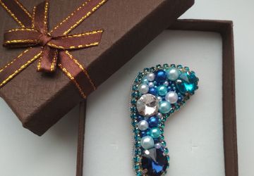 Брошь ПЯТОЧКА