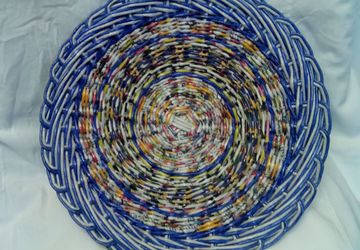 Блюдо декоративное "Цветное настроение"